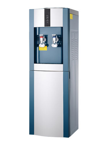 China Household Commercial Compressor Refrigeration/Hot top load water dispenser water cooler with refrigerator bottom